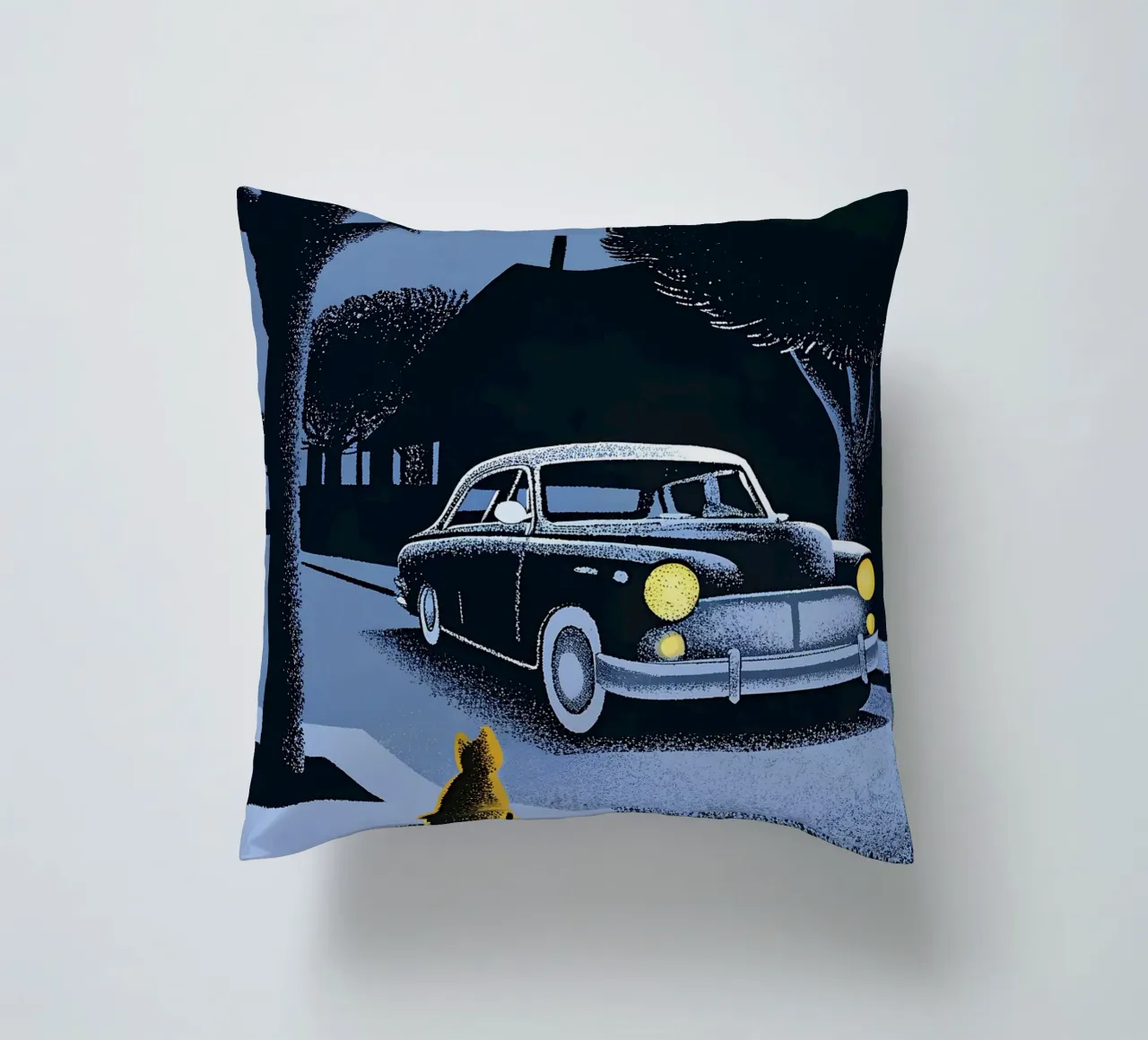 Auto d'epoca e gatti cuscino da SOUL SHOP