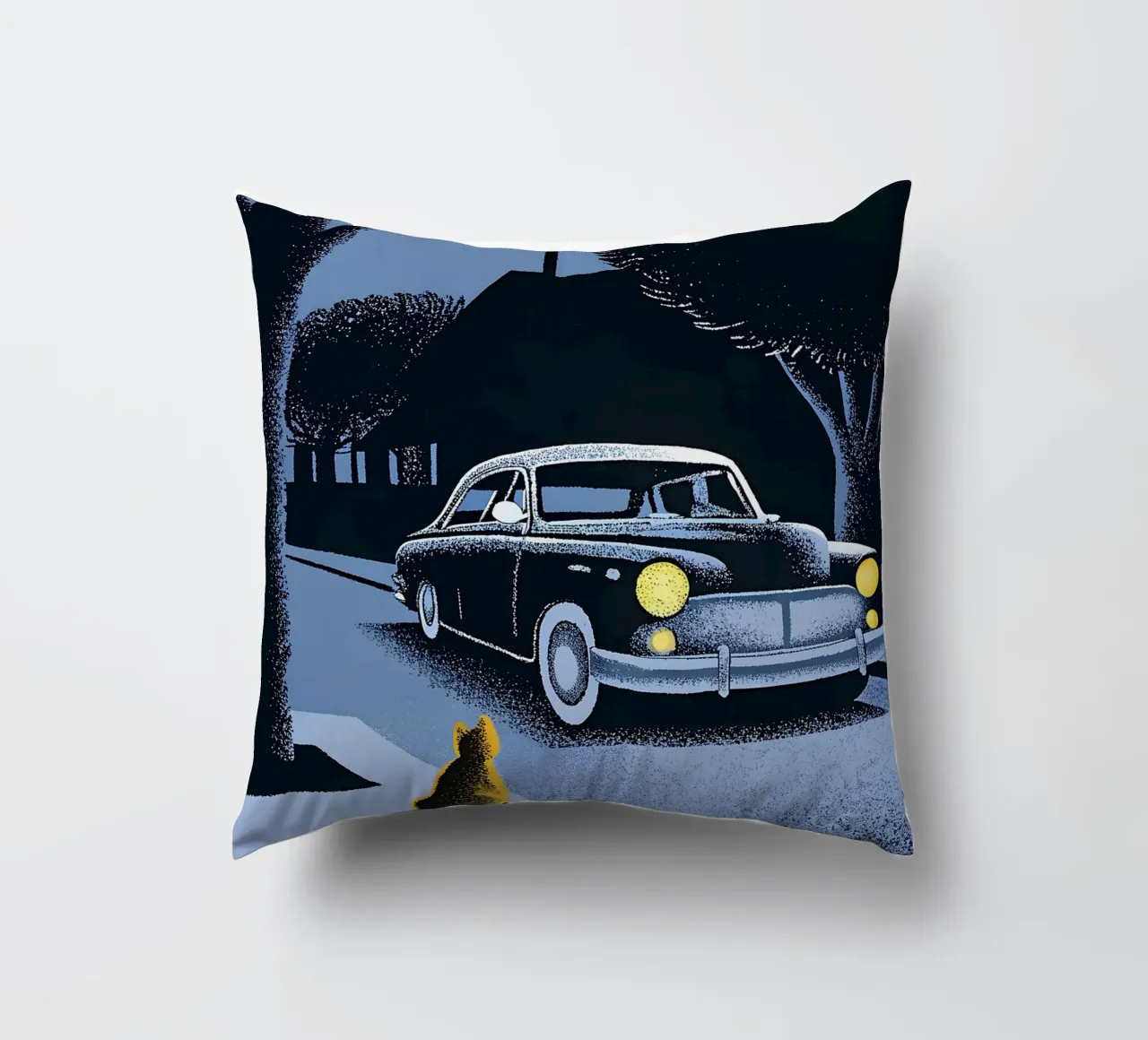 Auto d'epoca e gatti cuscino da SOUL SHOP