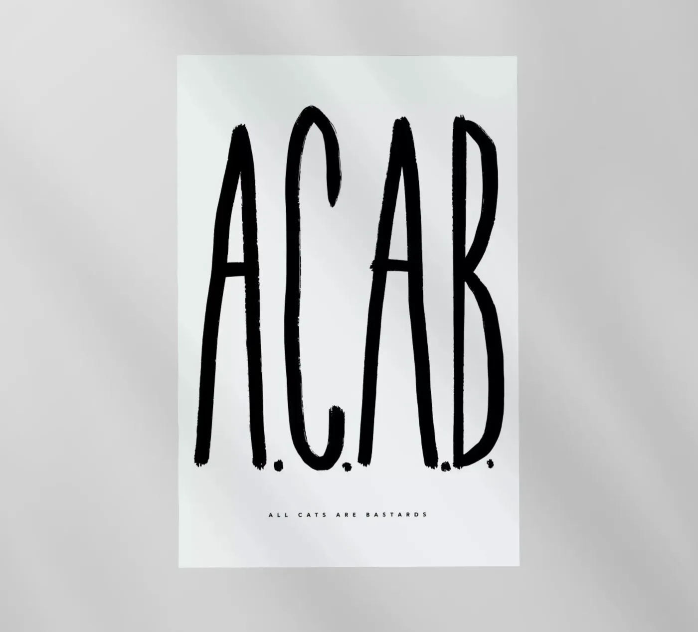 ACAB pellicola backlit da Studio One