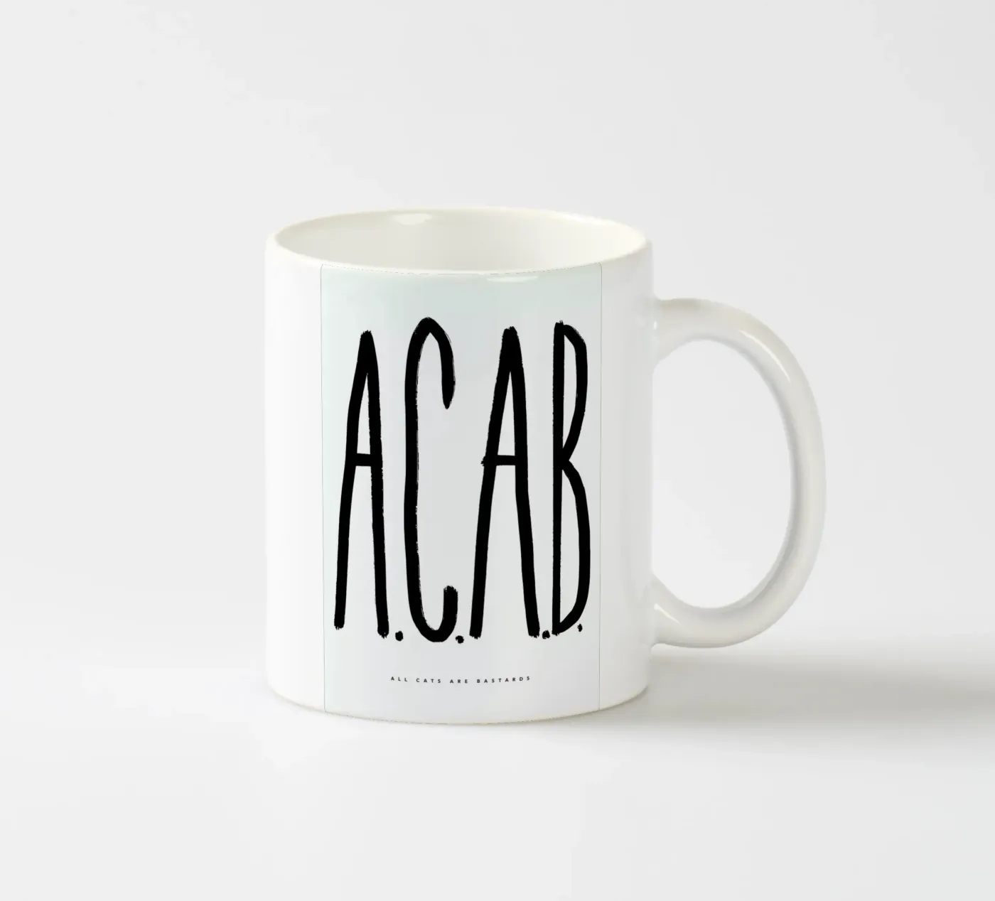 ACAB ceramic mug by Studio One