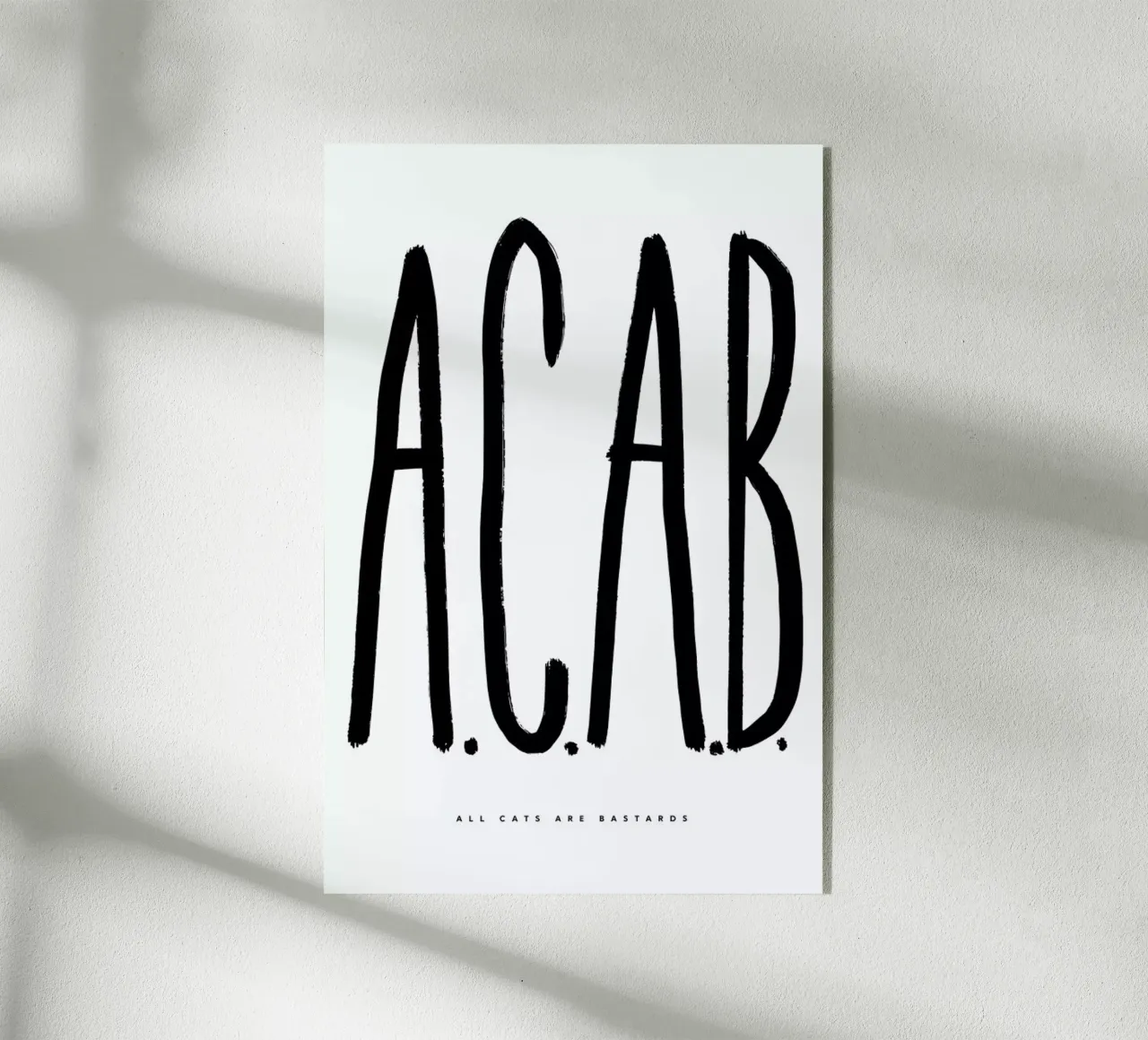 ACAB plexiglass da Studio One