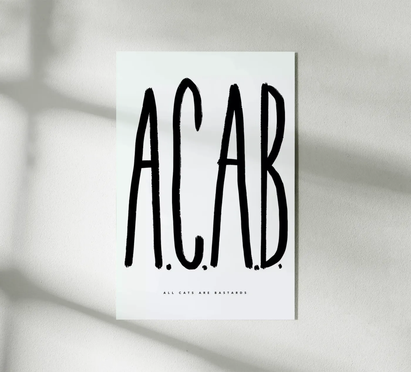 ACAB plexiglas de Studio One