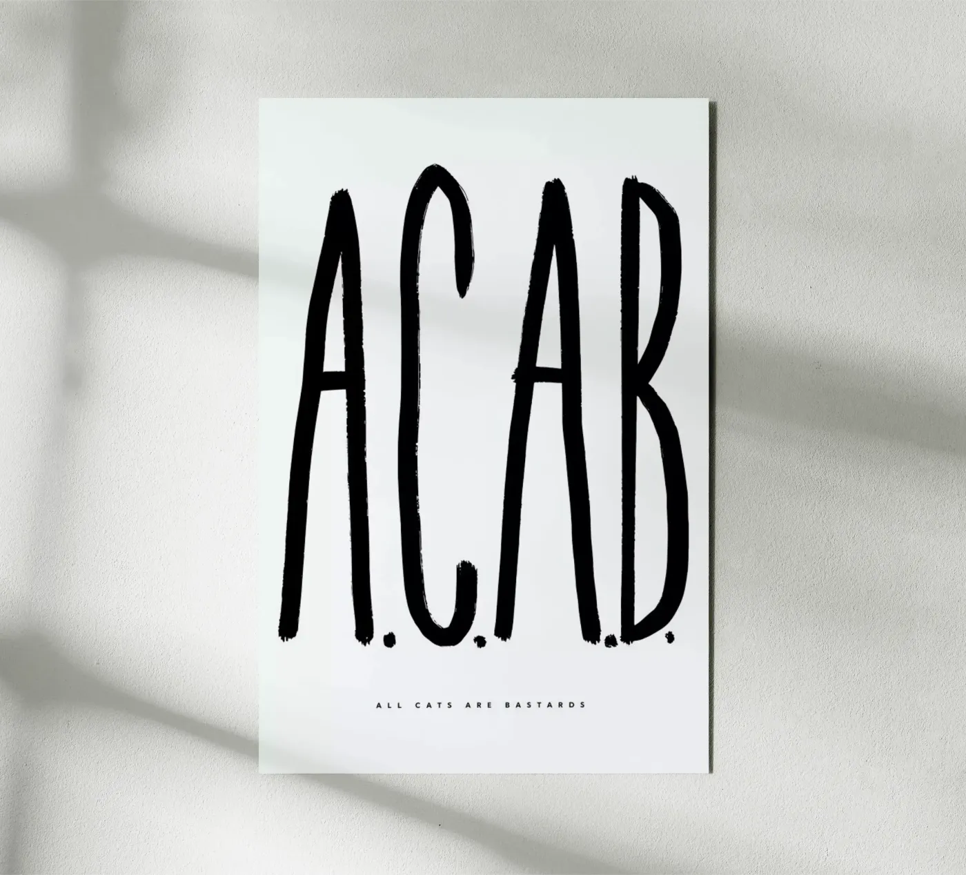 ACAB forex plate by Studio One