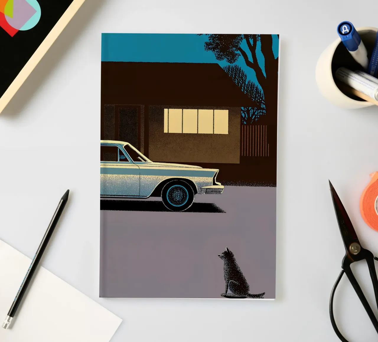 Auto d'epoca e gatti diario da SOUL SHOP
