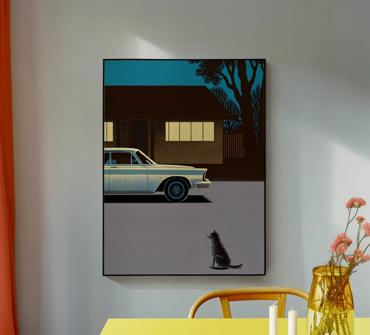 Auto d'epoca e gatti plexiglass da SOUL SHOP
