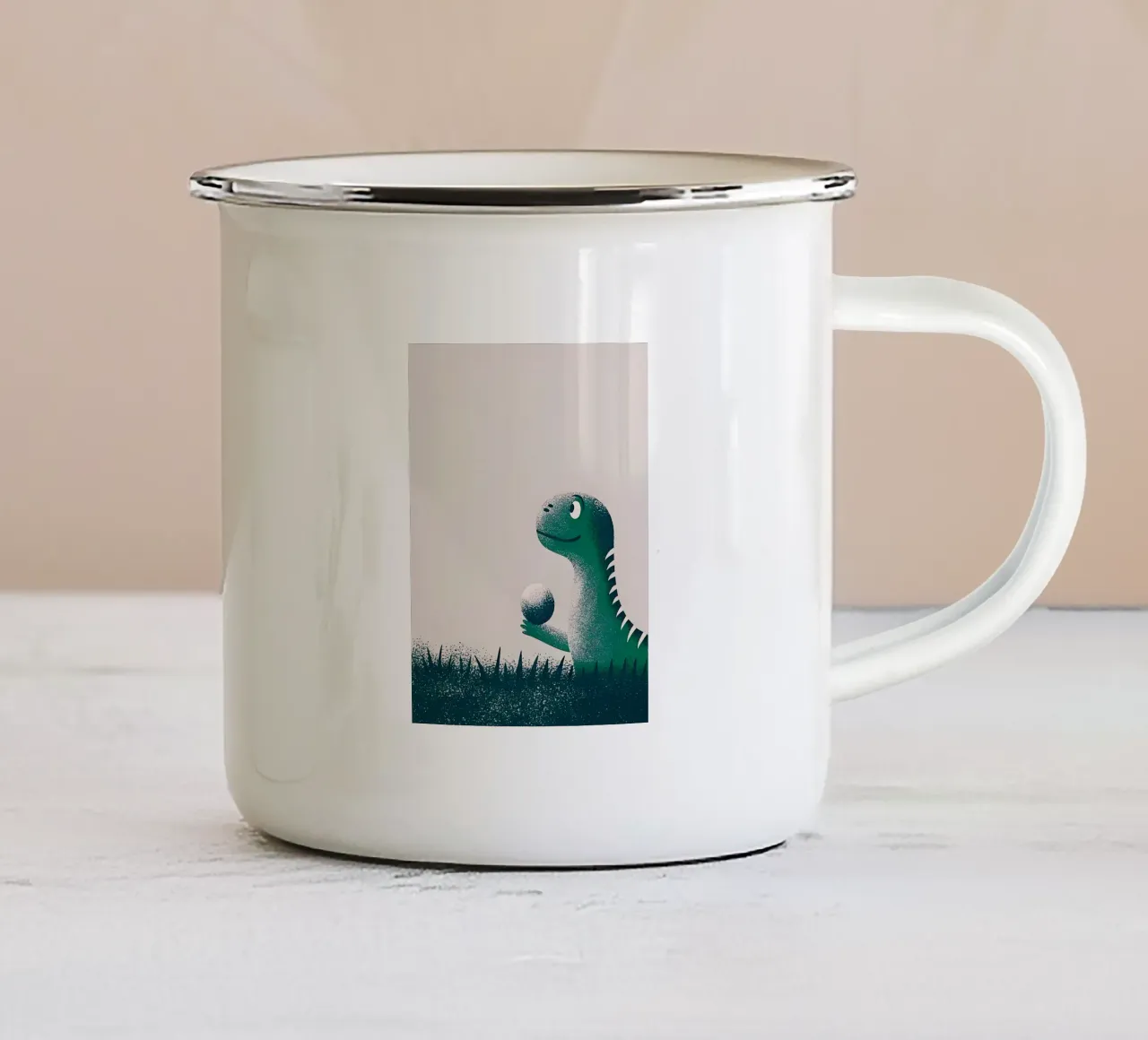 Dinosauri carini tazza in smalto da SOUL SHOP
