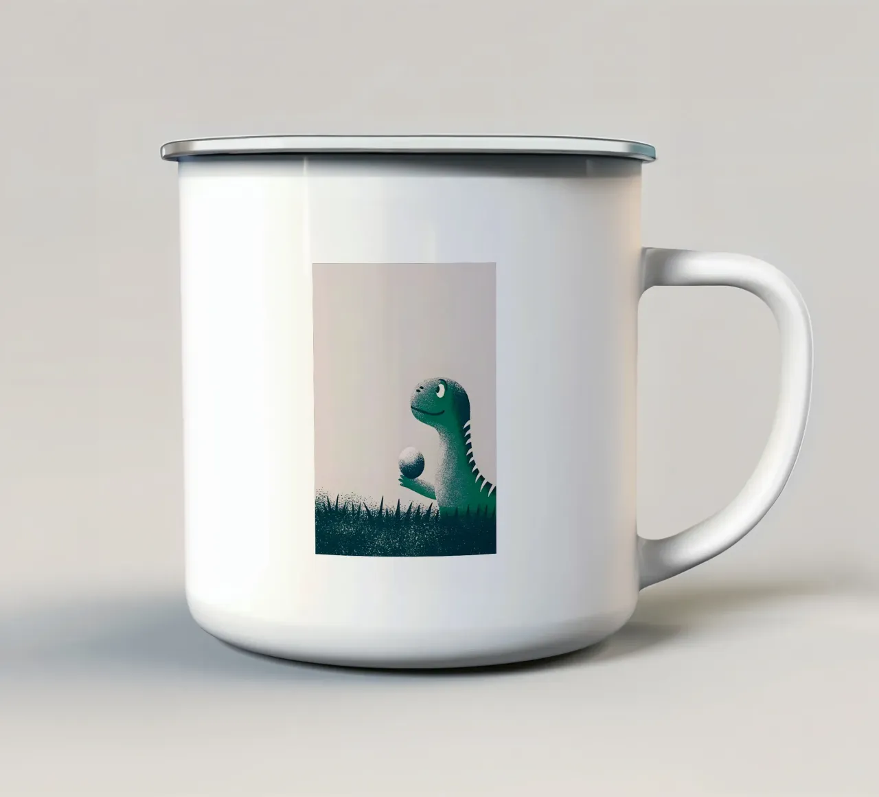 Dinosauri carini tazza in smalto da SOUL SHOP