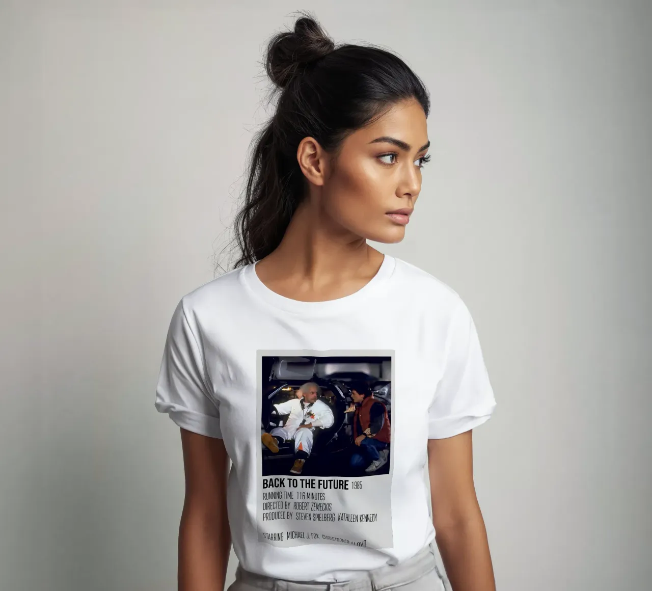 BACK TO THE FUTURE 1985 t-shirt da MVFminimalist