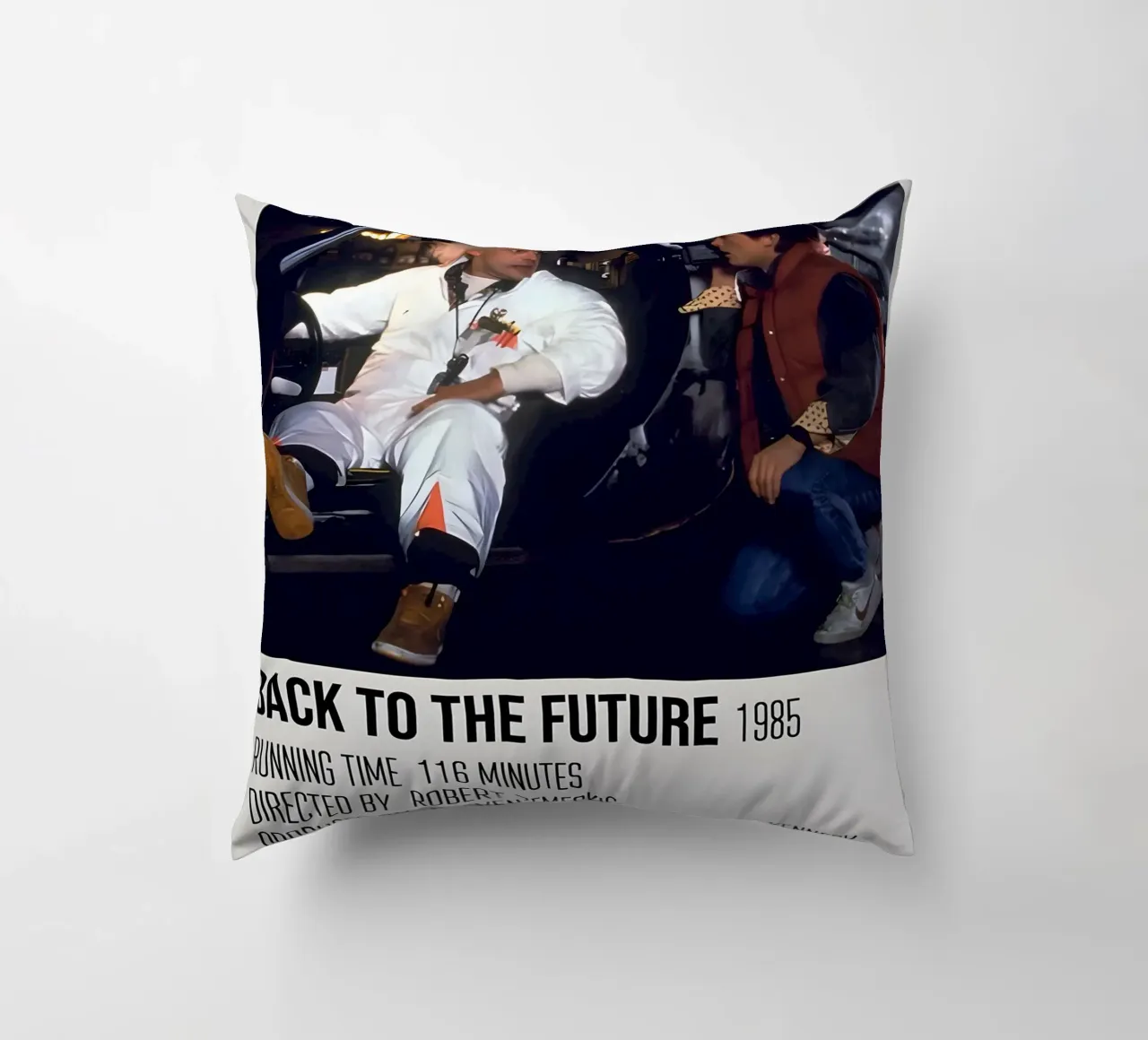 BACK TO THE FUTURE 1985 cuscino da MVFminimalist
