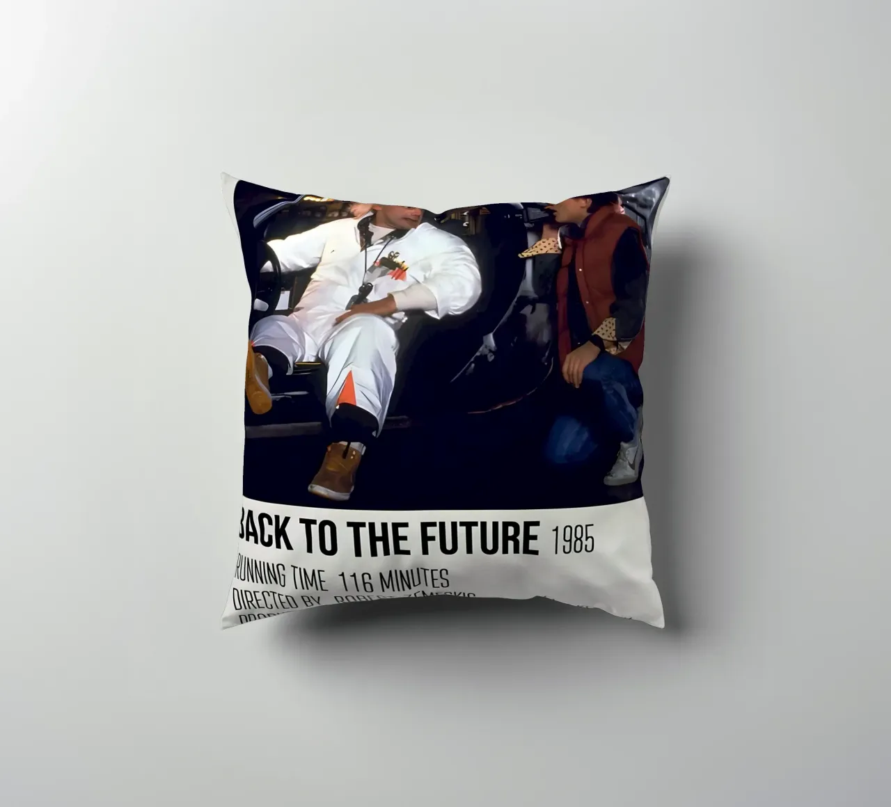 BACK TO THE FUTURE 1985 cuscino da MVFminimalist