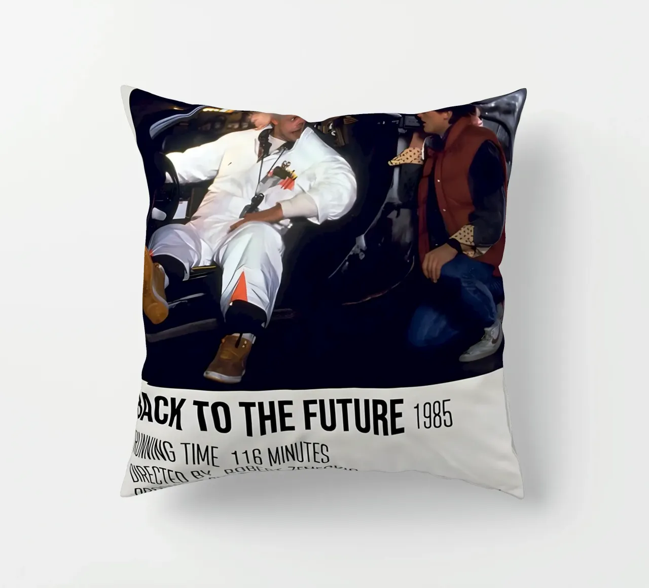 BACK TO THE FUTURE 1985 cuscino da MVFminimalist