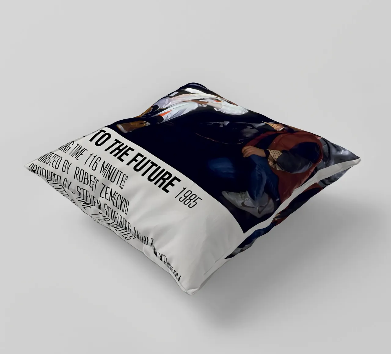 BACK TO THE FUTURE 1985 cuscino da MVFminimalist