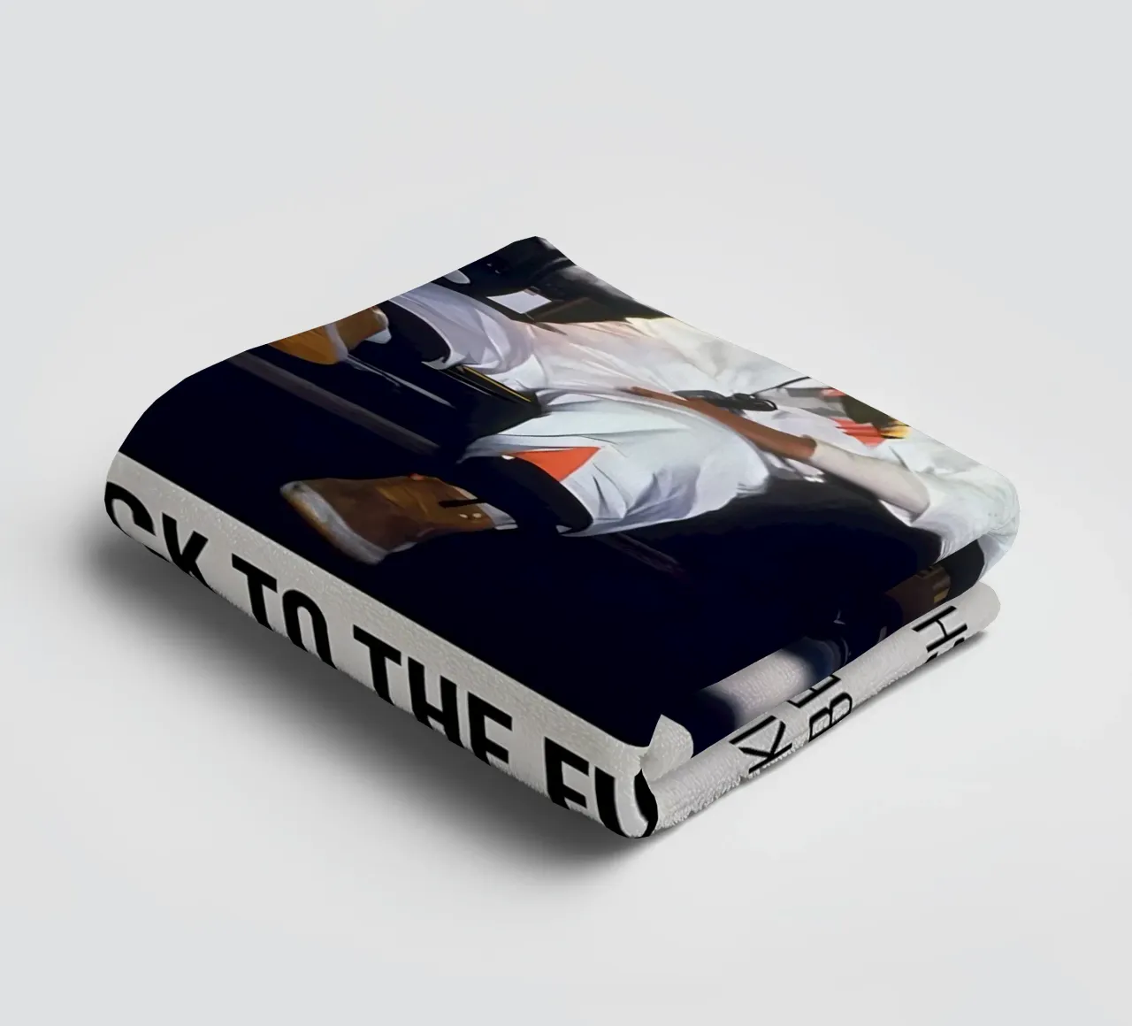 BACK TO THE FUTURE 1985 asciugamano da bagno da MVFminimalist