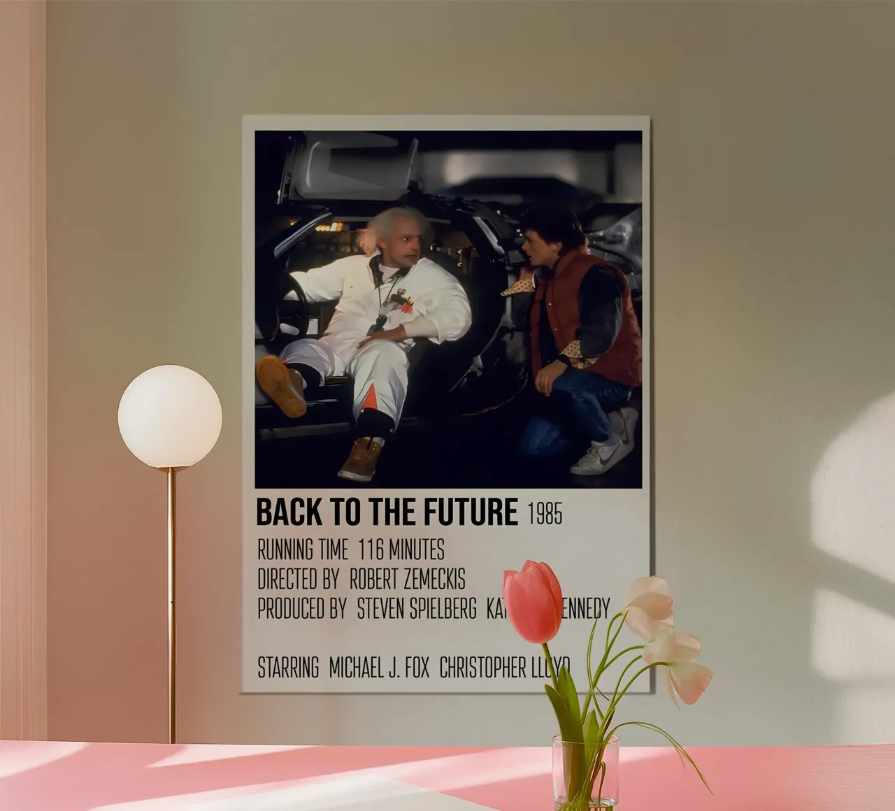 BACK TO THE FUTURE 1985 carta hahnemühle da MVFminimalist