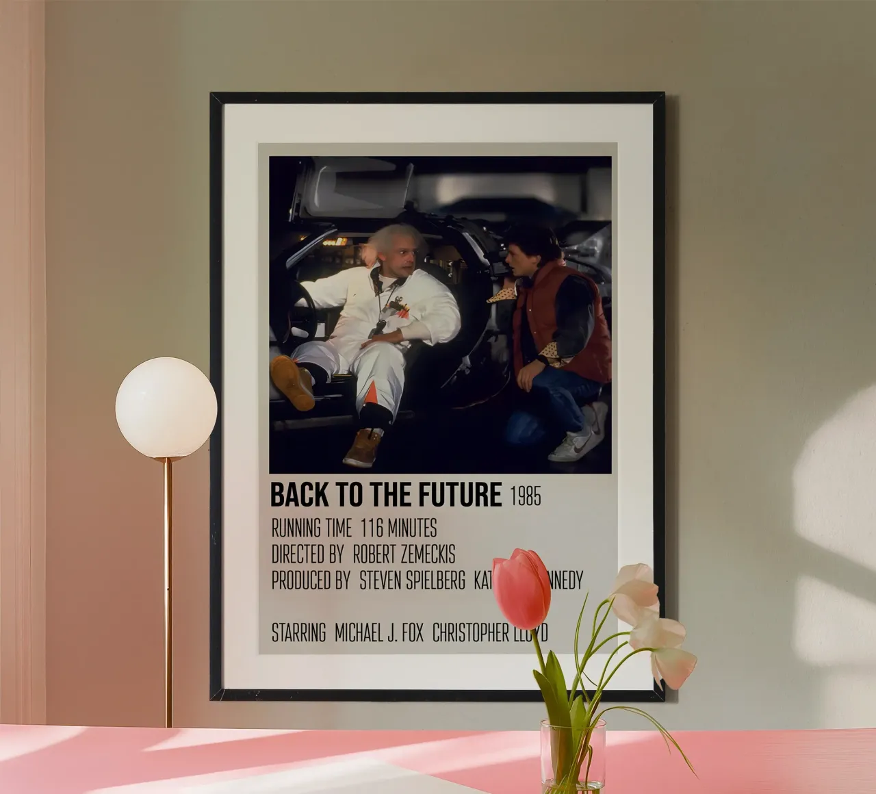 BACK TO THE FUTURE 1985 carta hahnemühle da MVFminimalist
