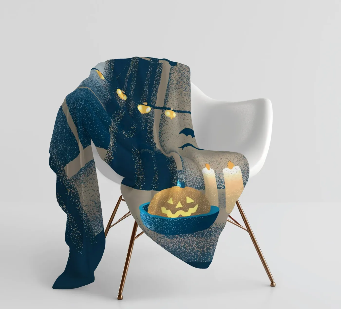 Hallowen Fleecedecke von SOUL SHOP