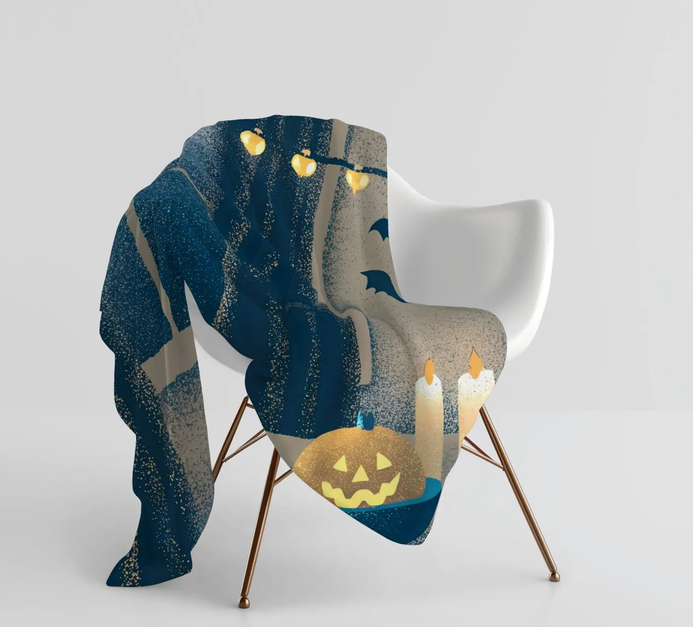Hallowen Fleecedecke von SOUL SHOP
