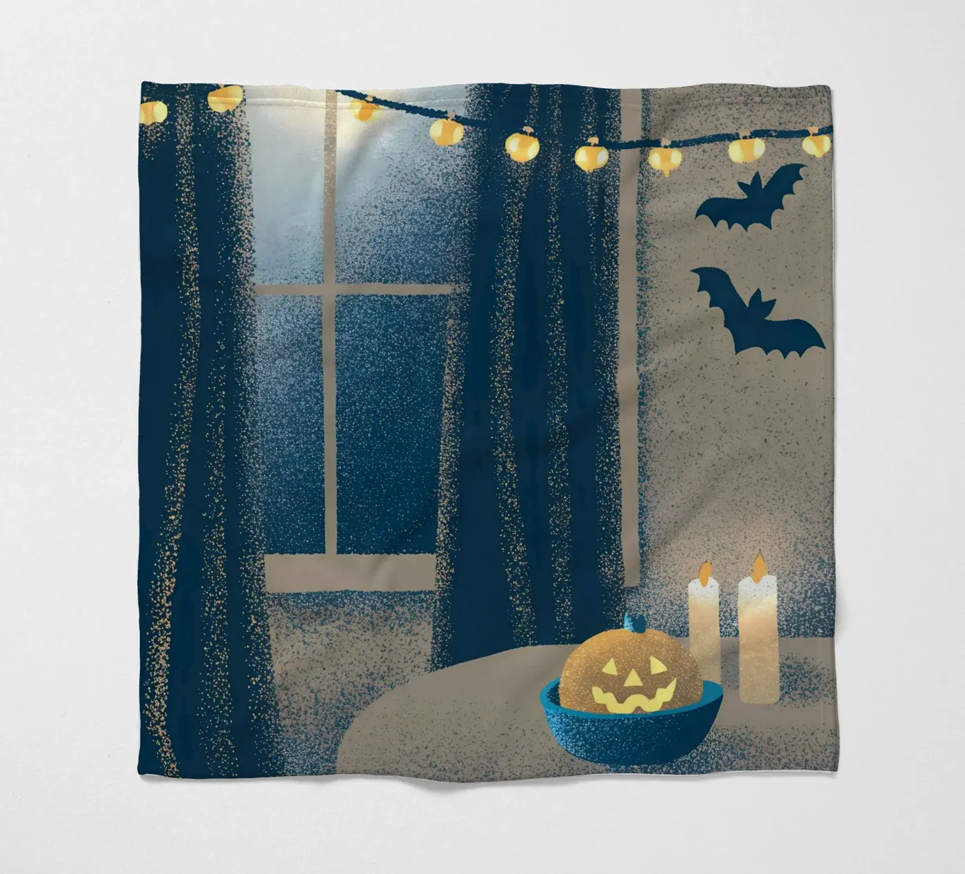 Hallowen Fleecedecke von SOUL SHOP