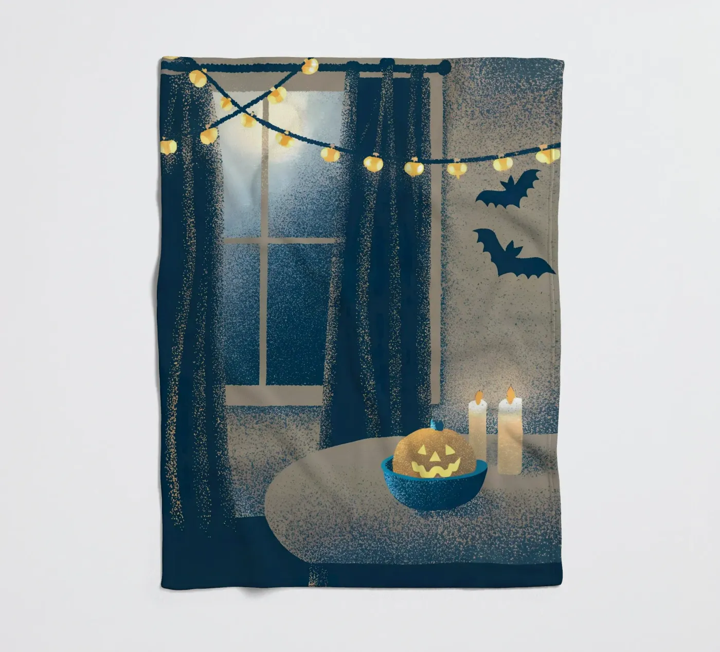 Hallowen Fleecedecke von SOUL SHOP