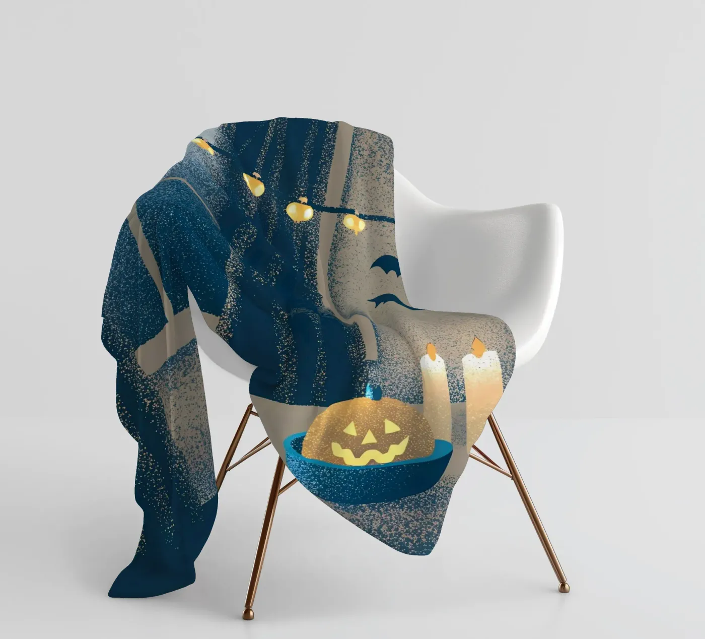 Hallowen Fleecedecke von SOUL SHOP