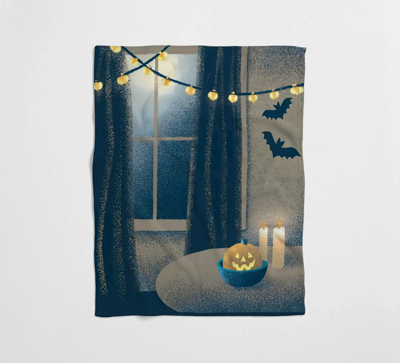 Hallowen Fleecedecke von SOUL SHOP