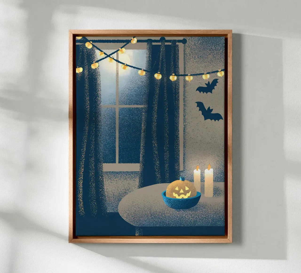 Hallowen tela con Cornice a cassetta da SOUL SHOP