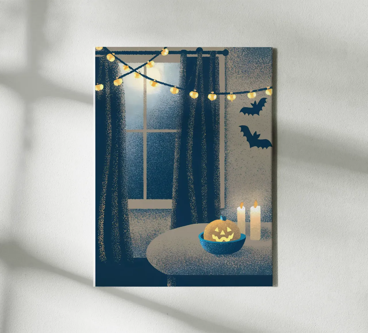 Hallowen tela con Cornice a cassetta da SOUL SHOP