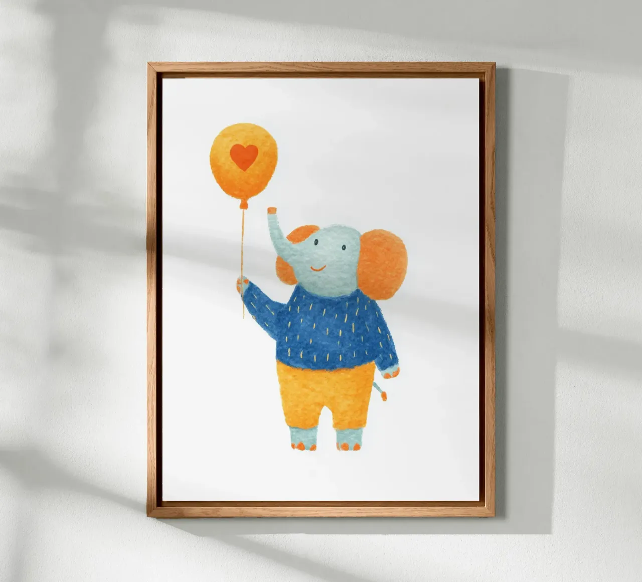 Loving elephant message forex plate by Carinaprint