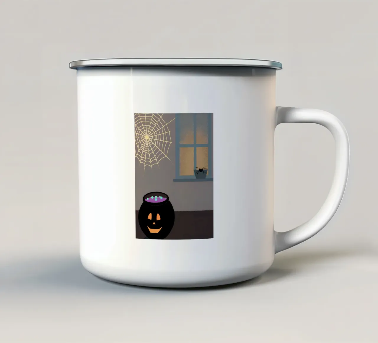 Hallowen tazza in smalto da SOUL SHOP