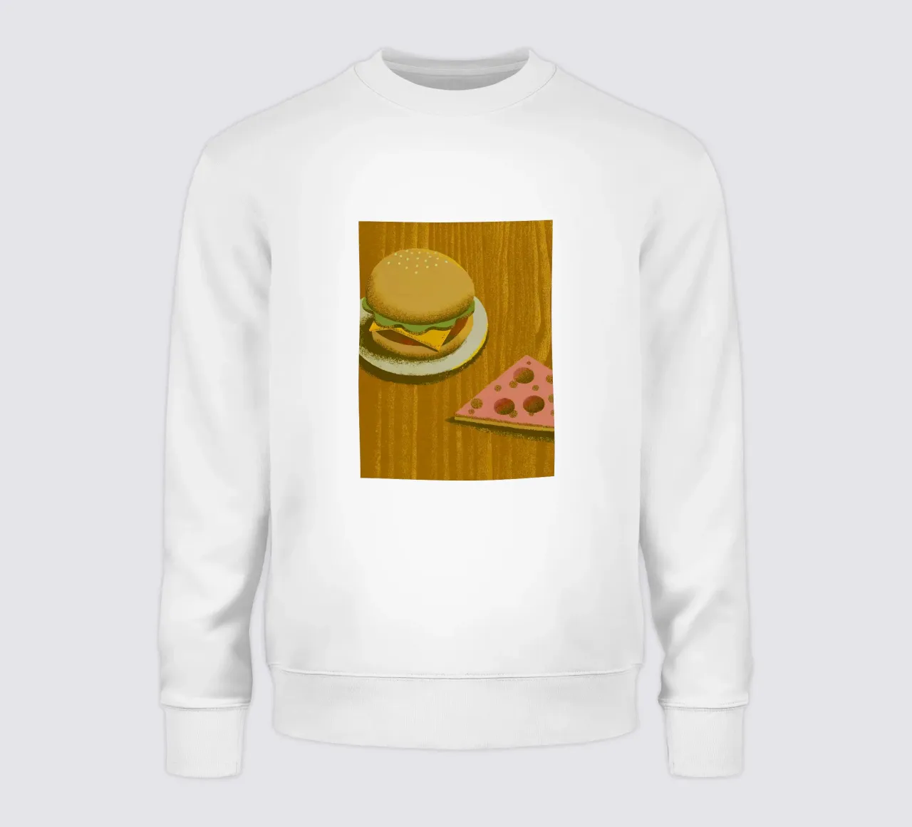 Hamburger e pizza felpa da SOUL SHOP