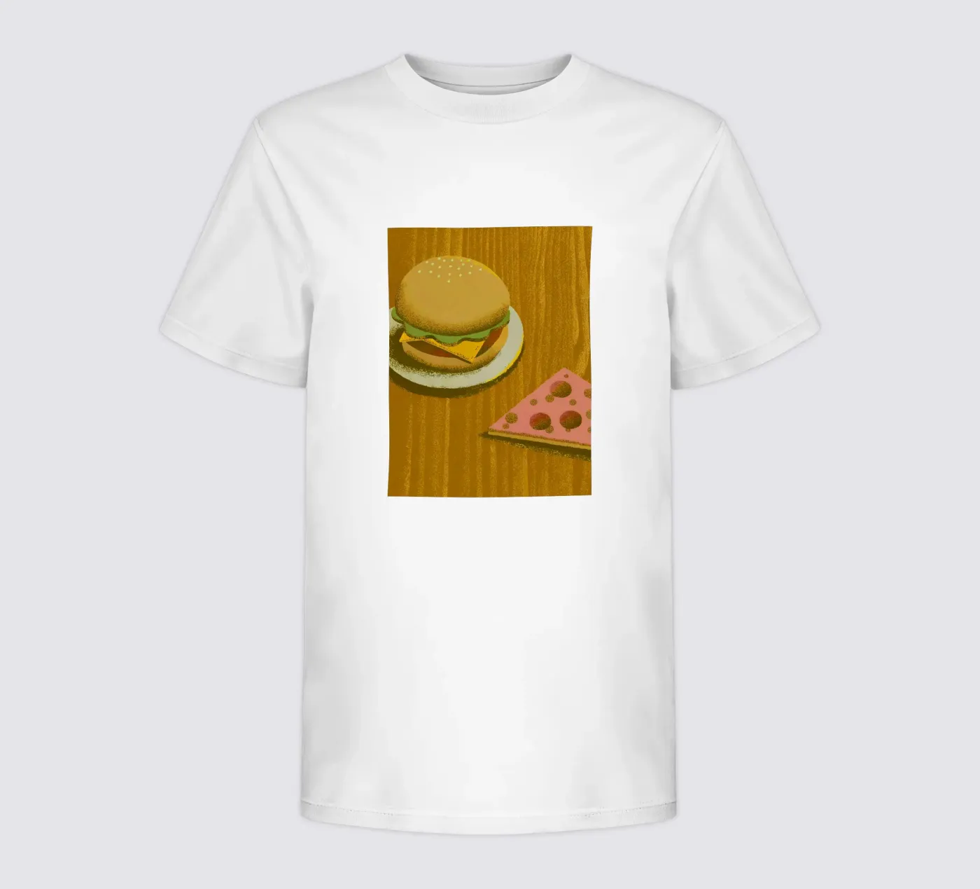 Hamburger e pizza t-shirt bambini da SOUL SHOP