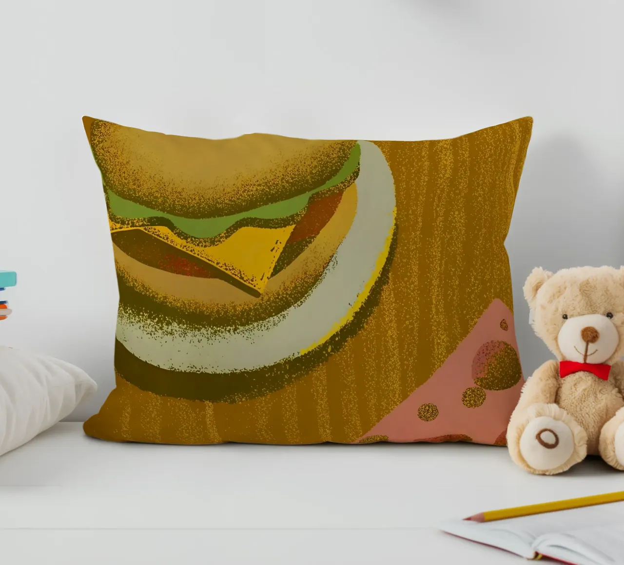 Hamburger e pizza cuscino da SOUL SHOP
