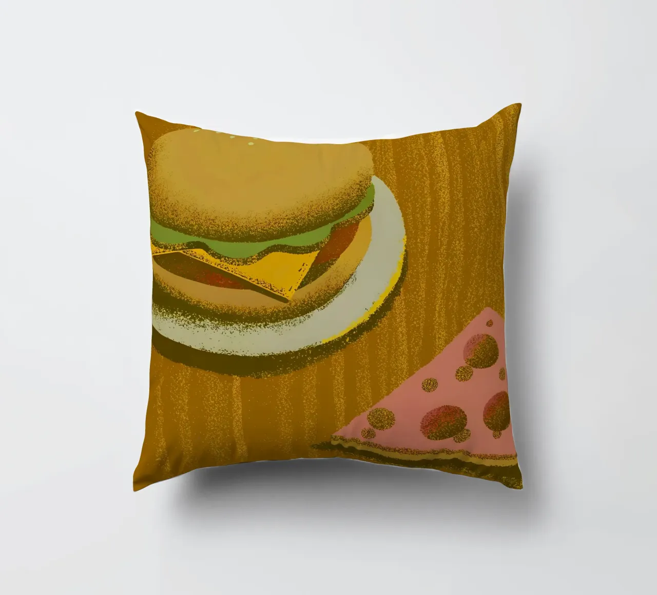 Hamburger e pizza cuscino da SOUL SHOP