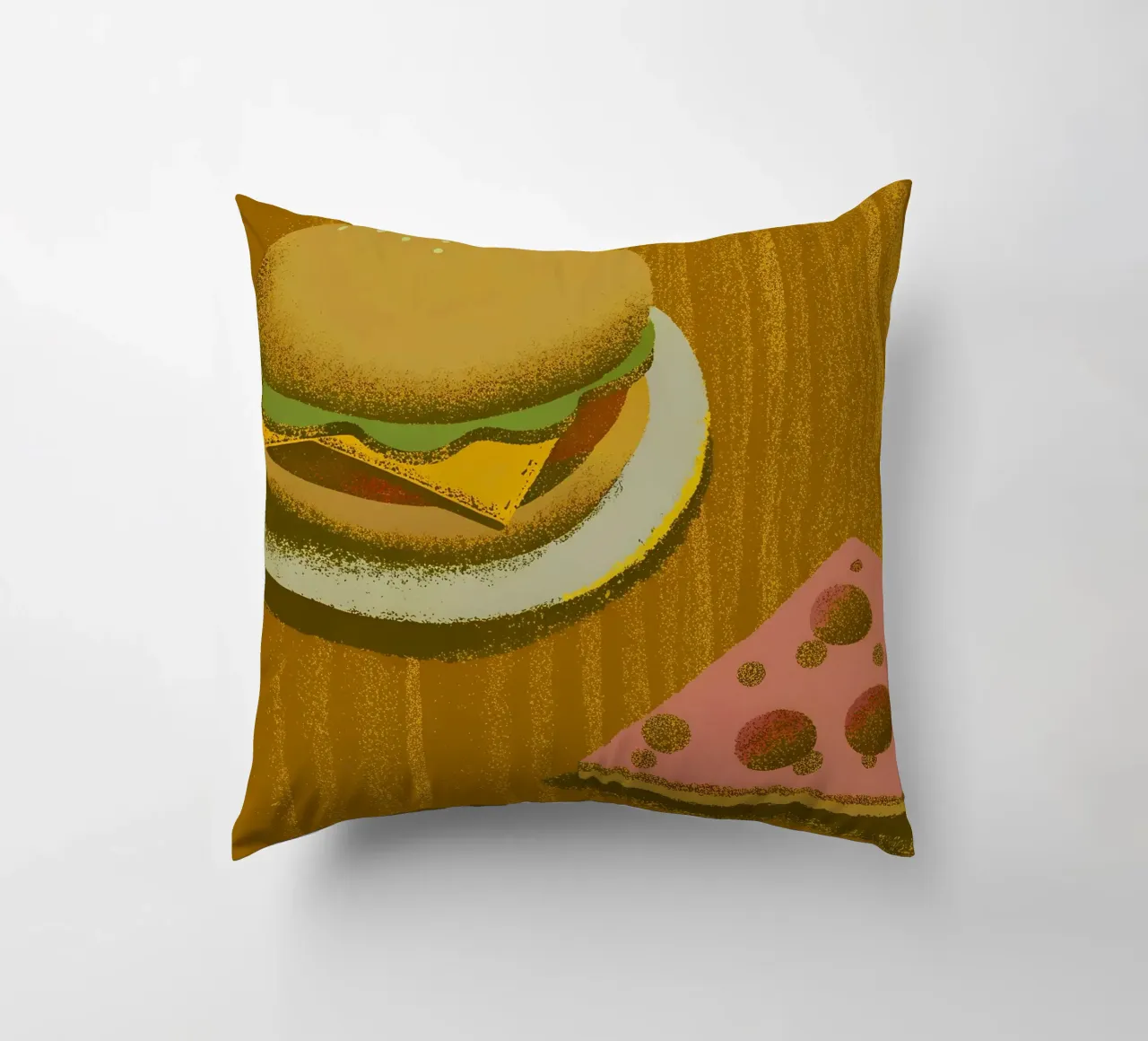 Hamburger e pizza cuscino da SOUL SHOP