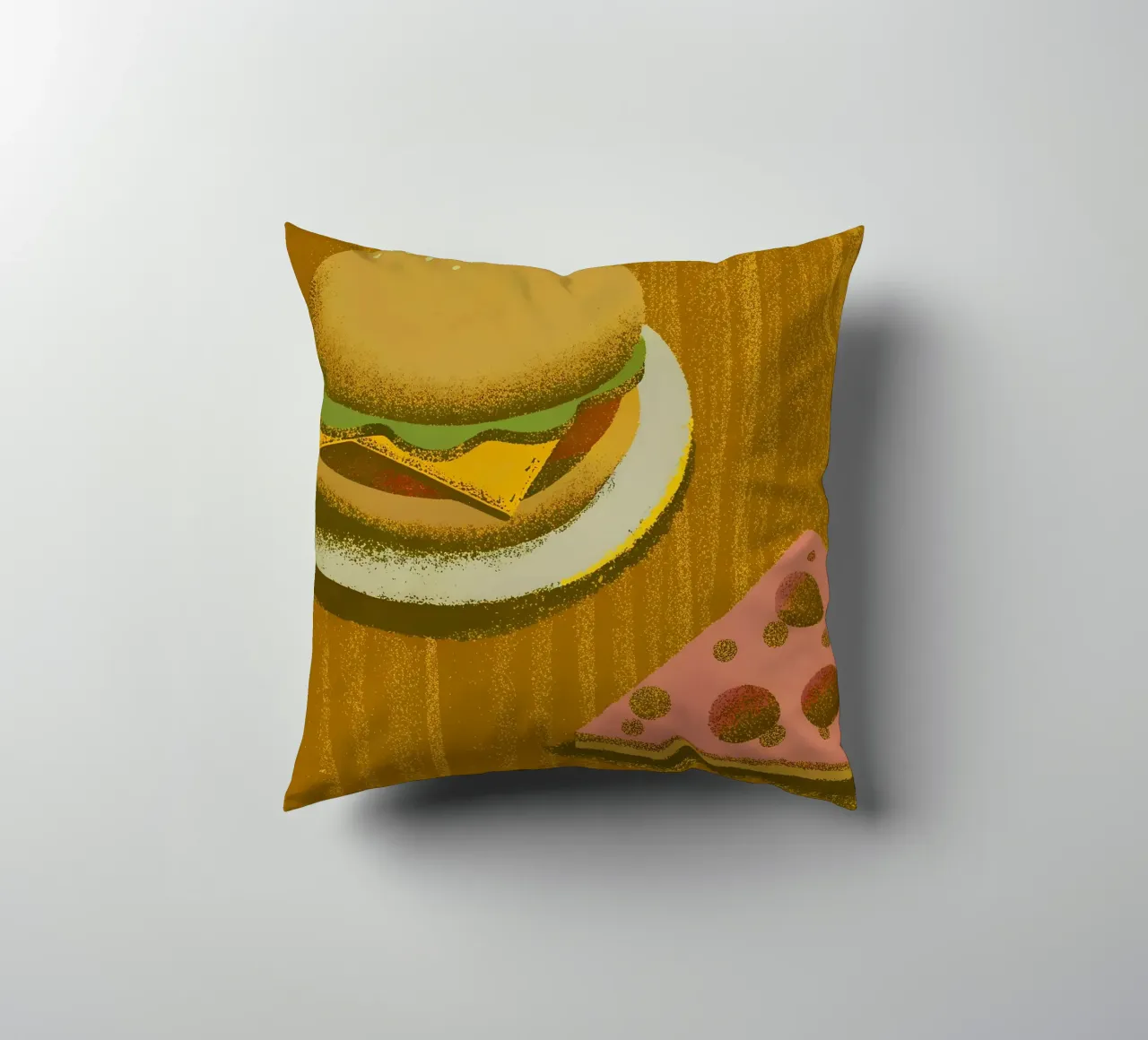 Hamburger e pizza cuscino da SOUL SHOP