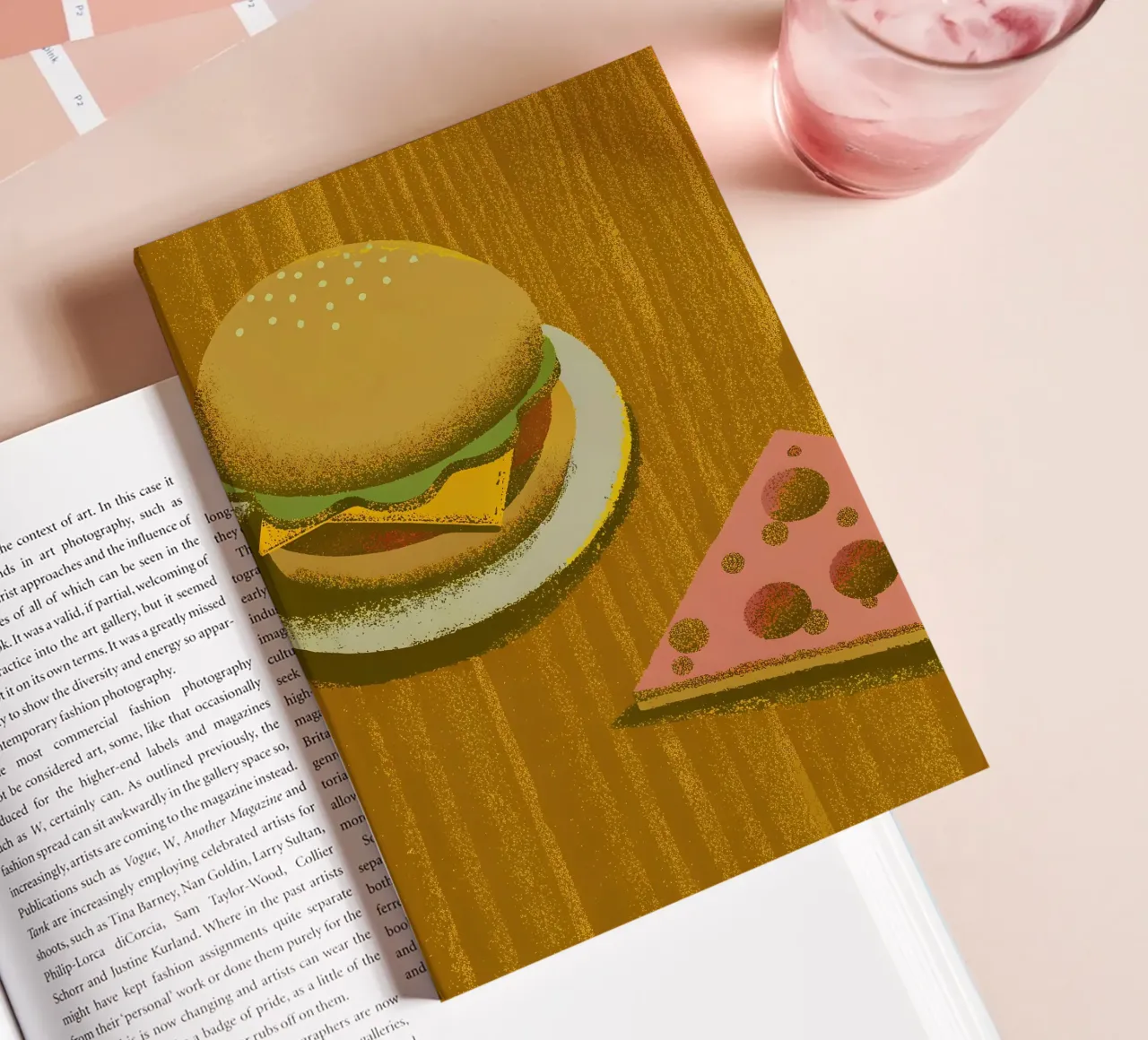 Hamburger e pizza diario da SOUL SHOP
