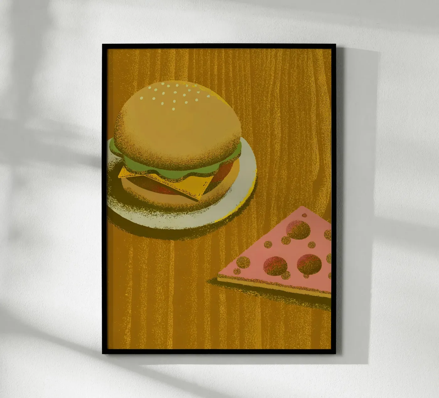 Burgers and Pizza poster da SOUL SHOP