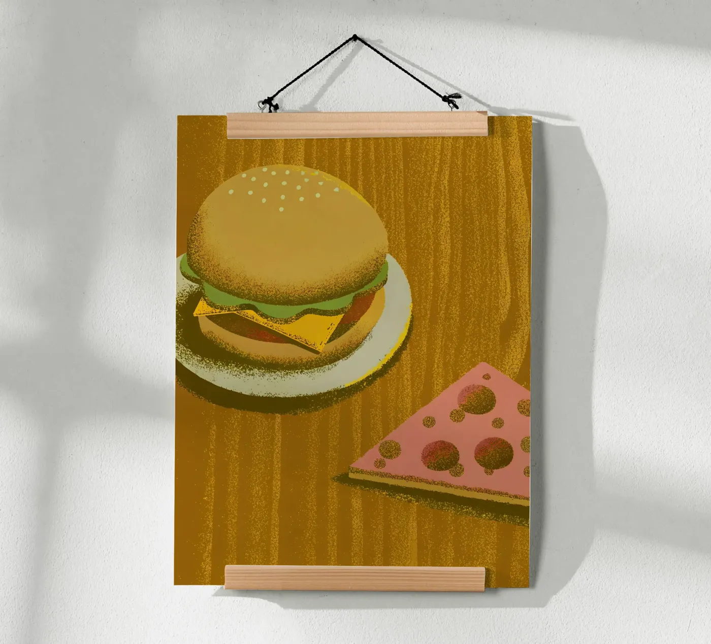 Burgers and Pizza poster da SOUL SHOP