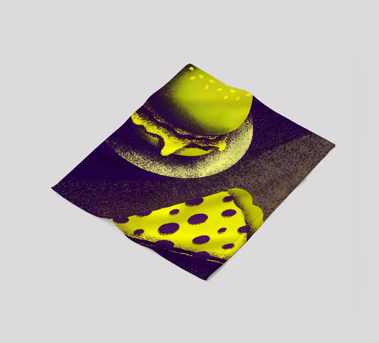 Hamburger e pizza coperta in pile da SOUL SHOP
