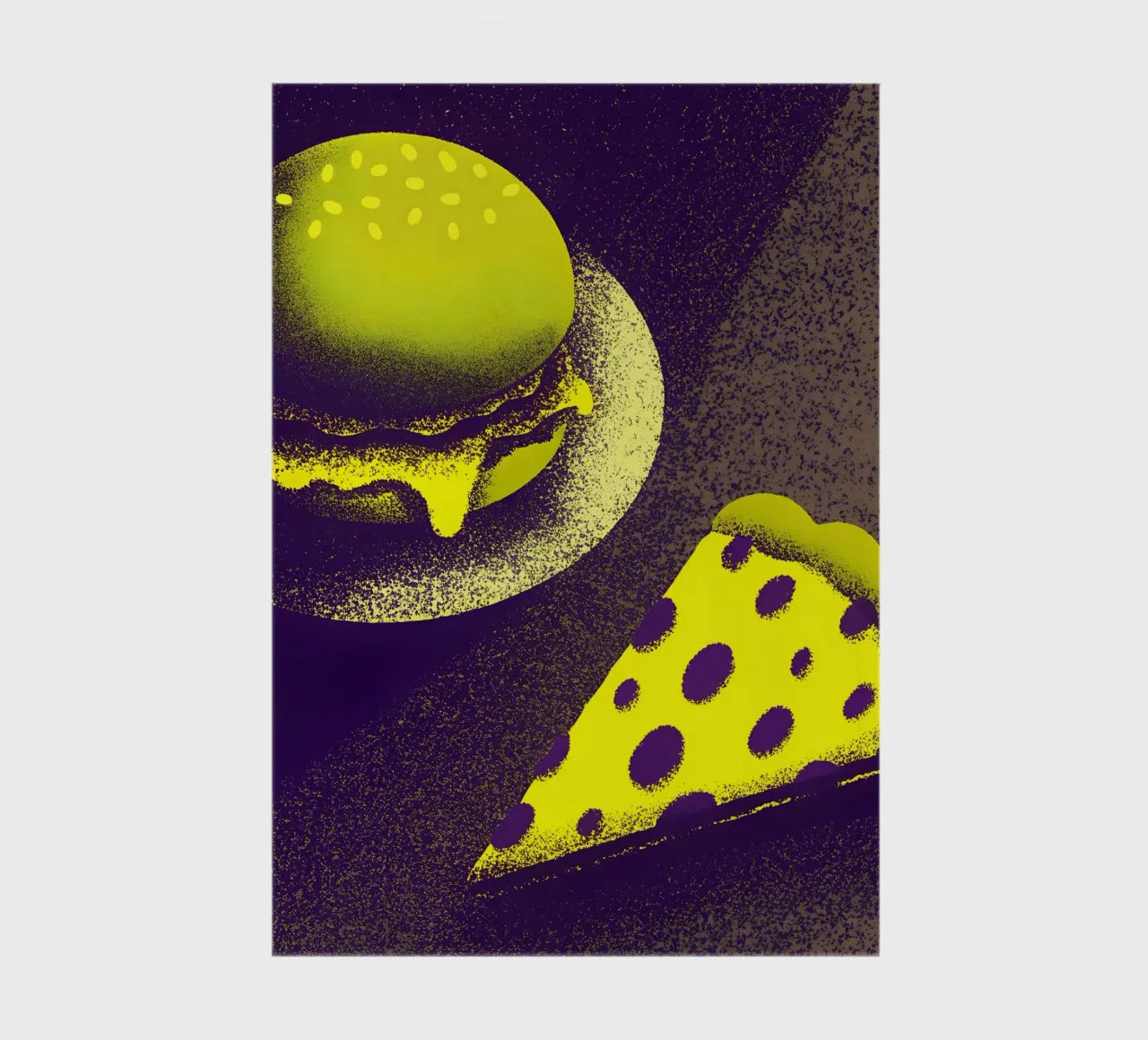 Hamburger e pizza diario da SOUL SHOP