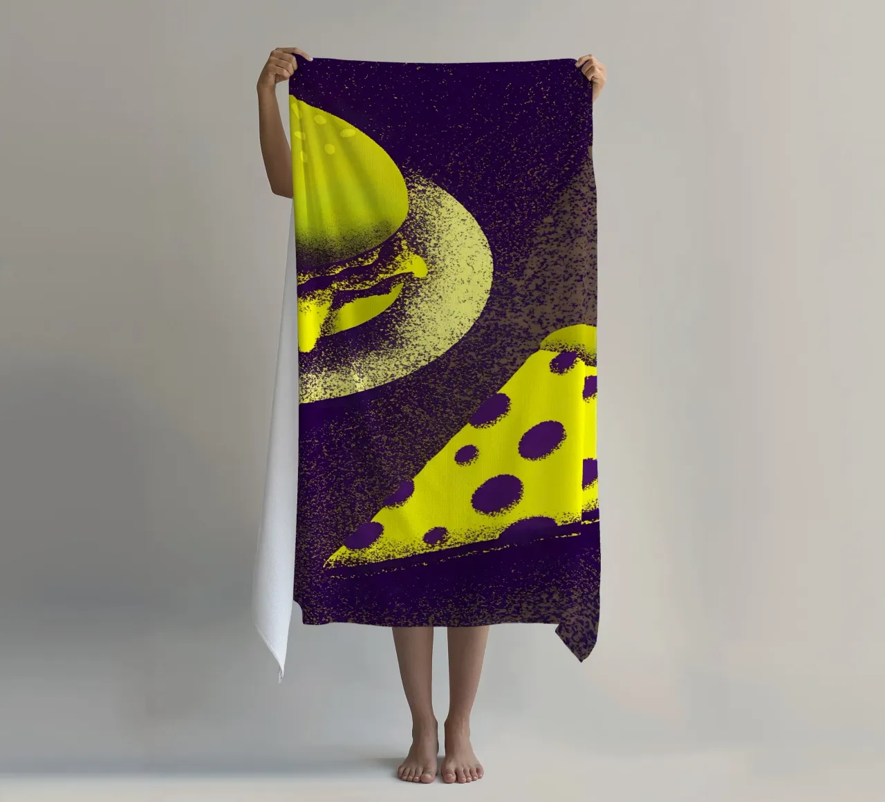 Hamburger e pizza telo mare da SOUL SHOP