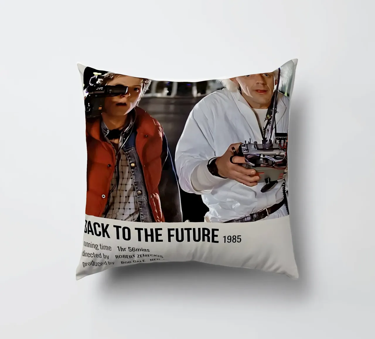 BACK TO THE FUTURE 1985 cuscino da MVFminimalist