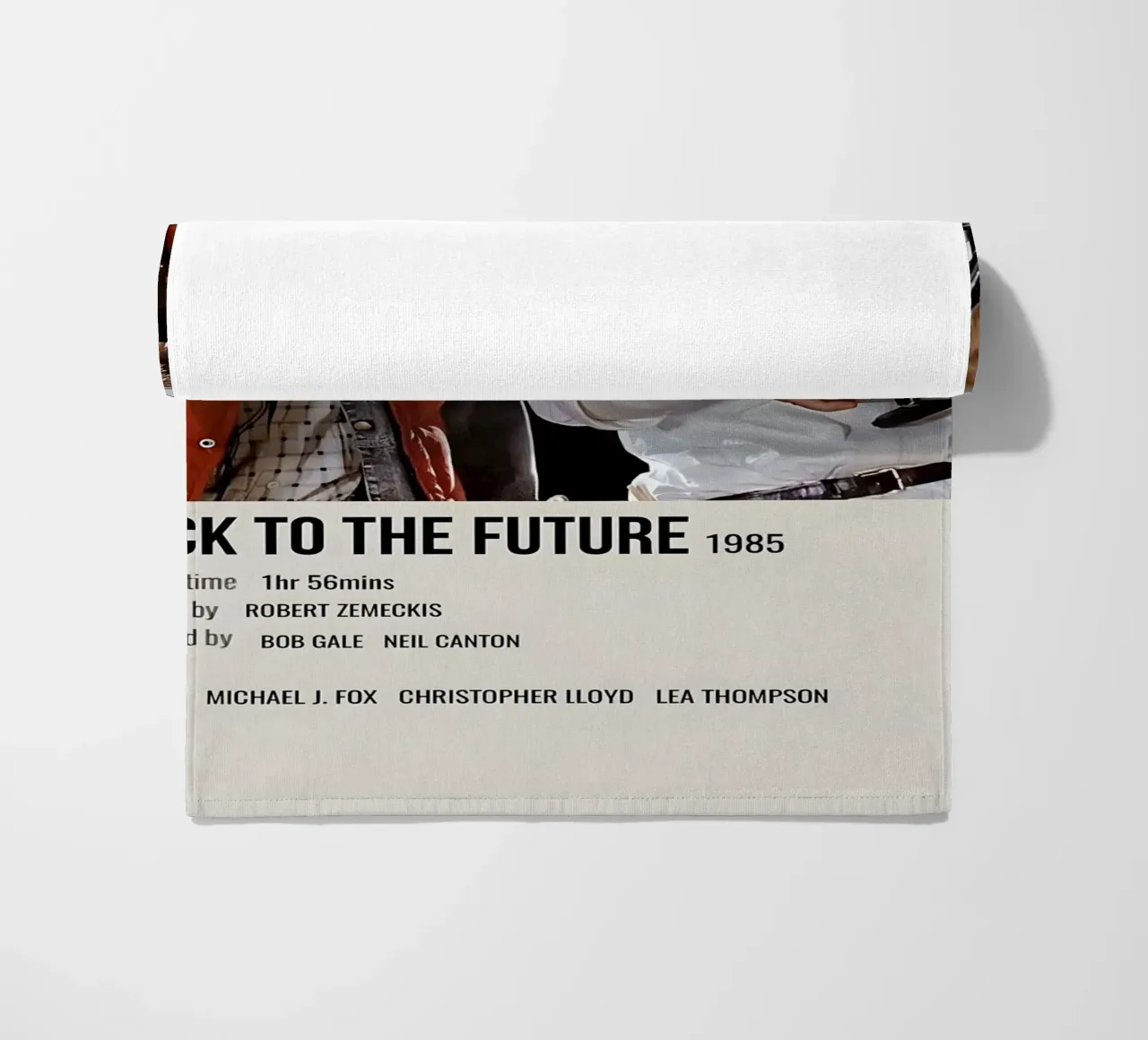 BACK TO THE FUTURE 1985 telo mare da MVFminimalist