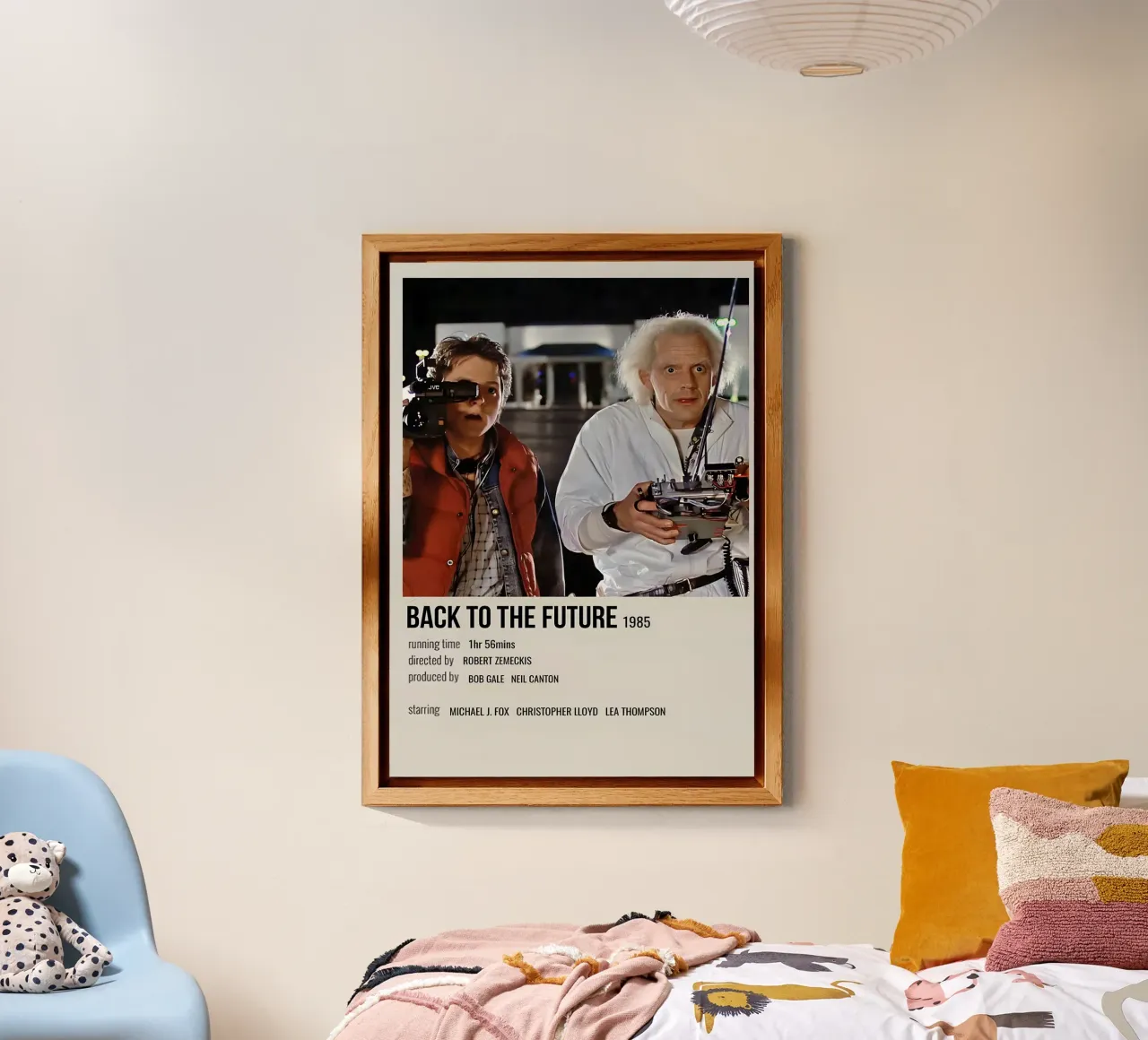 BACK TO THE FUTURE 1985 pannello forex da MVFminimalist