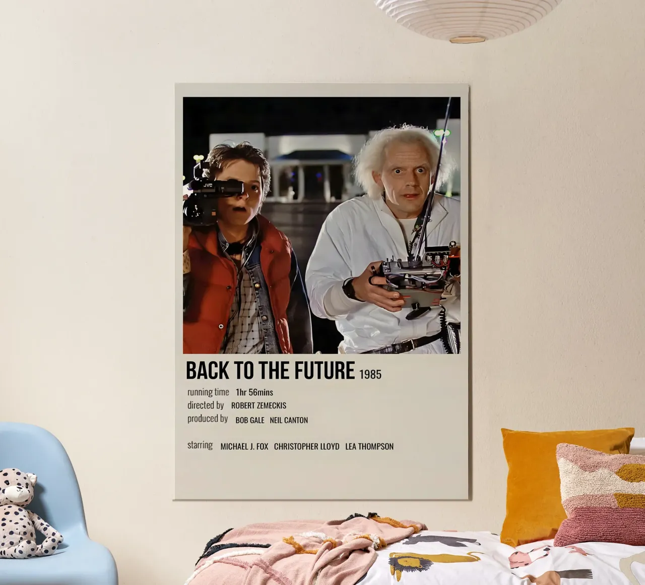 BACK TO THE FUTURE 1985 carta hahnemühle da MVFminimalist