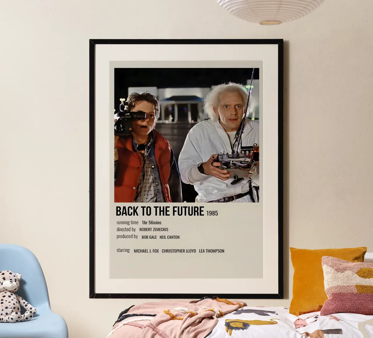 BACK TO THE FUTURE 1985 carta hahnemühle da MVFminimalist