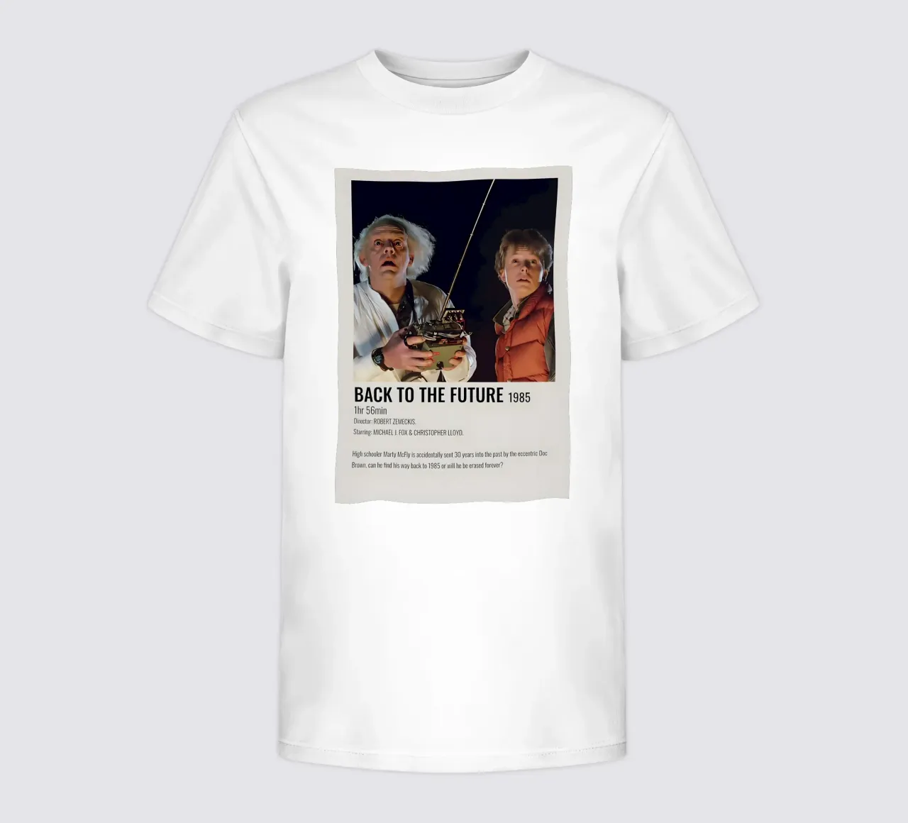 BACK TO THE FUTURE 1985 t-shirt bambini da MVFminimalist