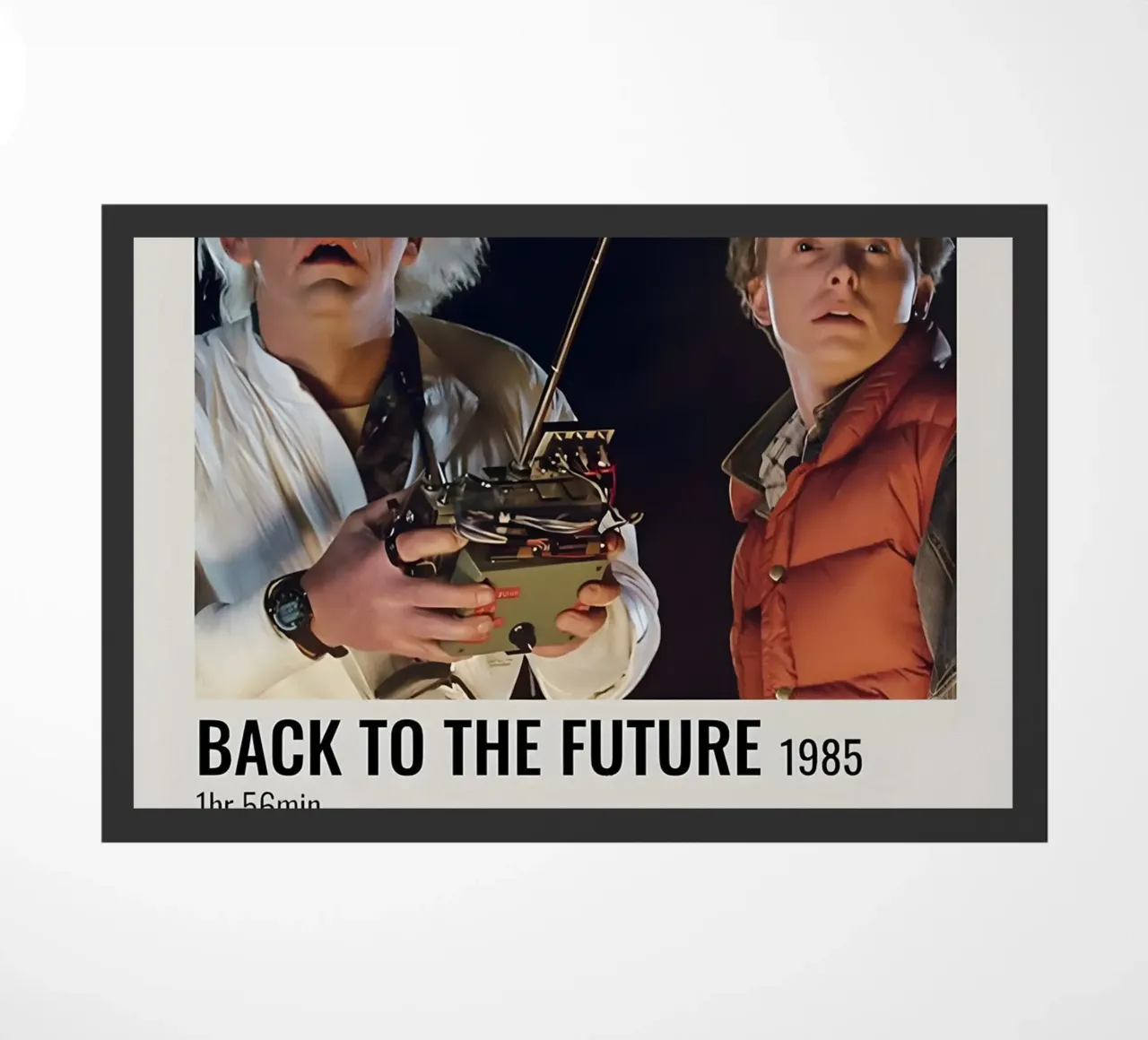 BACK TO THE FUTURE 1985 zerbino da MVFminimalist