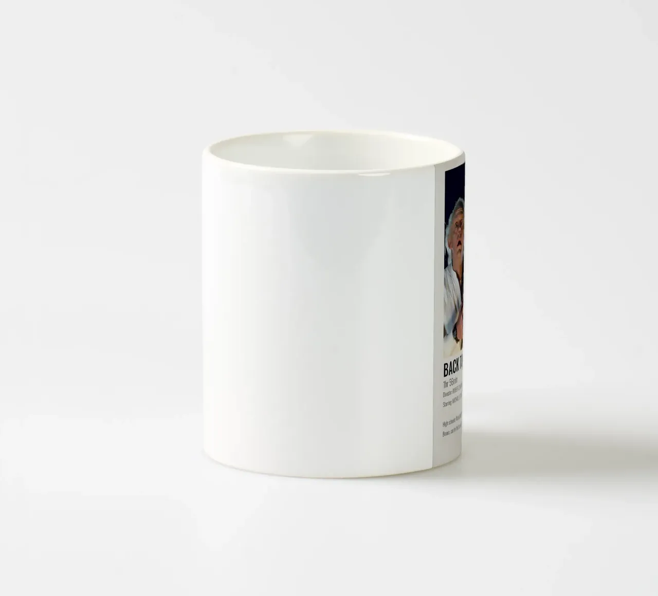 BACK TO THE FUTURE 1985 tazza in ceramica da MVFminimalist
