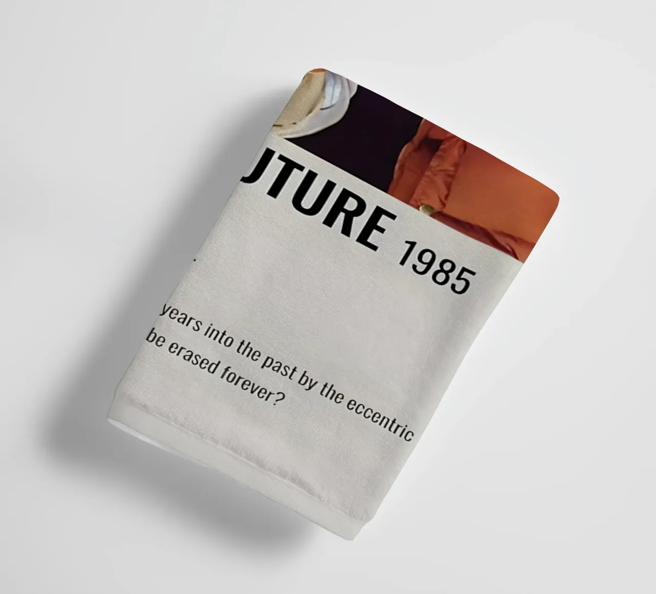 BACK TO THE FUTURE 1985 asciugamano da bagno da MVFminimalist